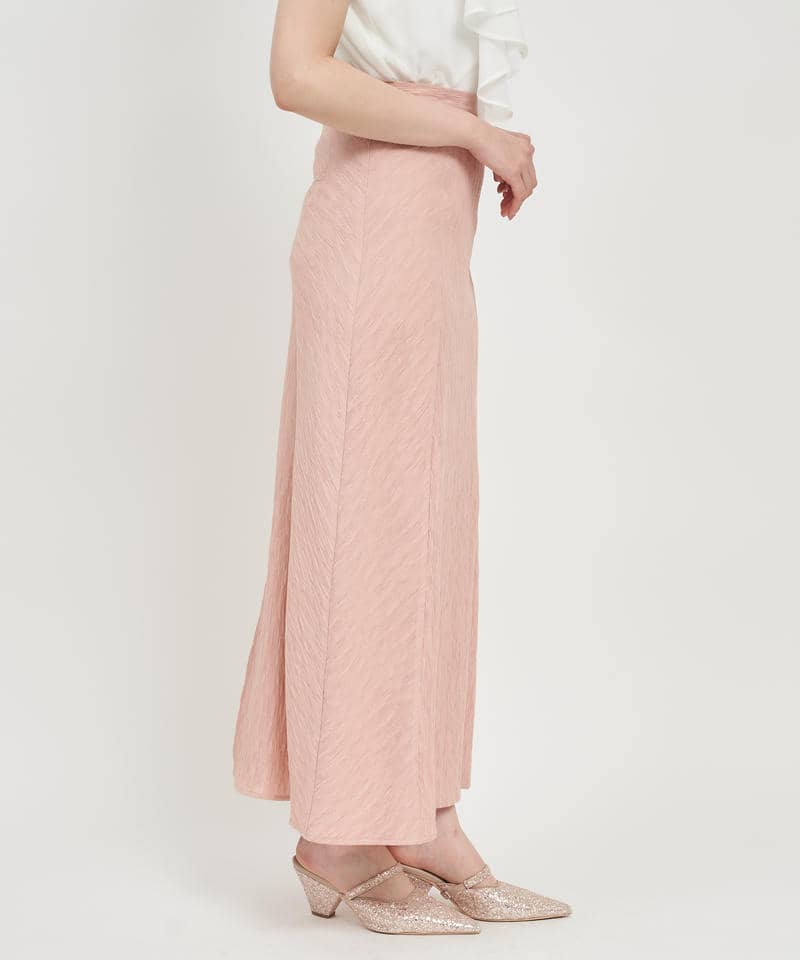 ドロストベルトロングナロースカート 詳細画像 ピンク 2