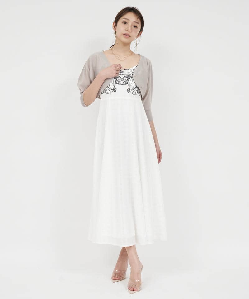 ショートシアーボレロ 詳細画像 グレー 8