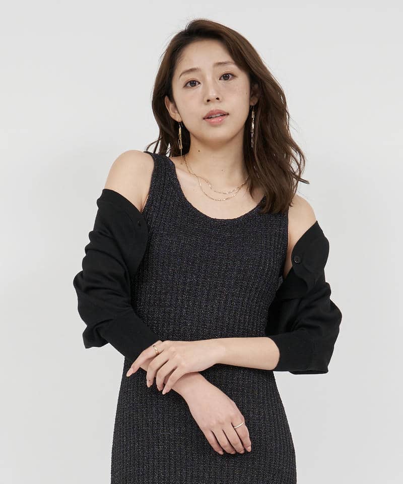 ショートシアーボレロ 詳細画像 ブラック 1