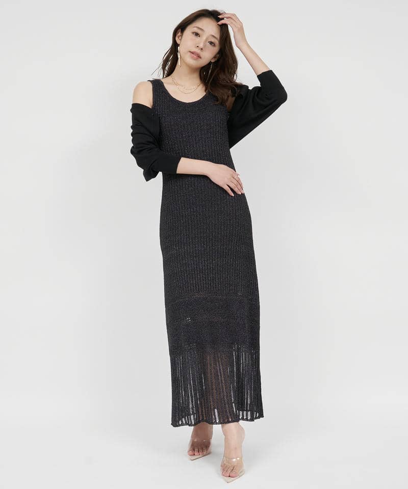 ショートシアーボレロ 詳細画像 ブラック 2