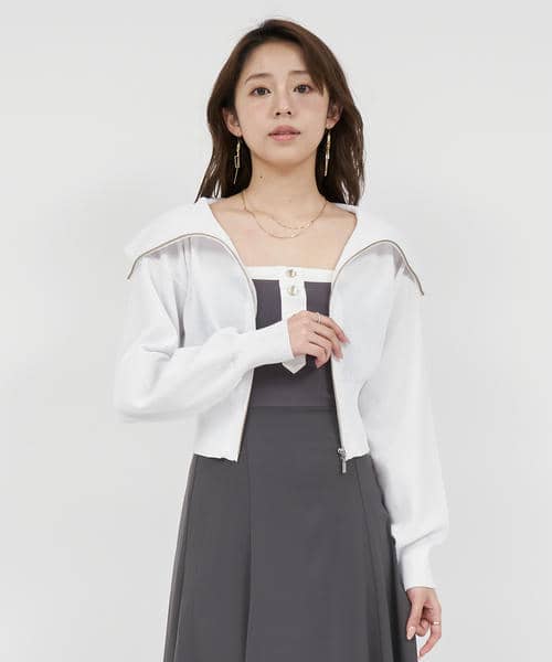 ZIP衿シアージャケット 詳細画像