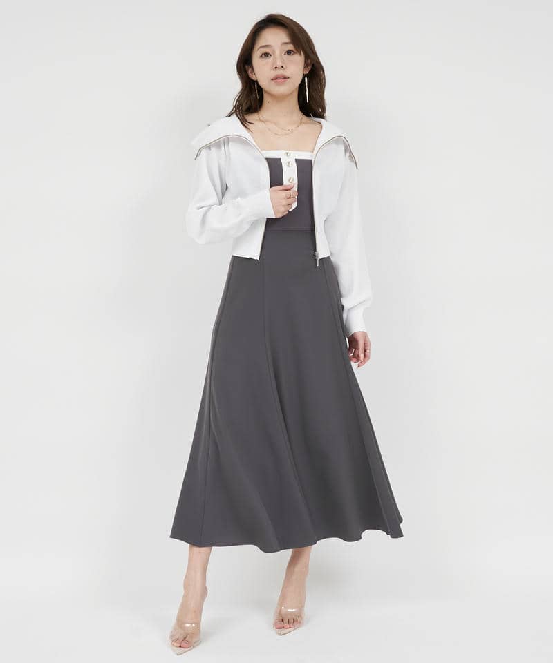 ZIP衿シアージャケット 詳細画像 オフホワイト 2