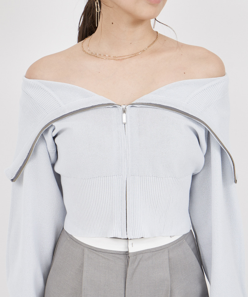 ZIP衿シアージャケット 詳細画像 ブラック 5