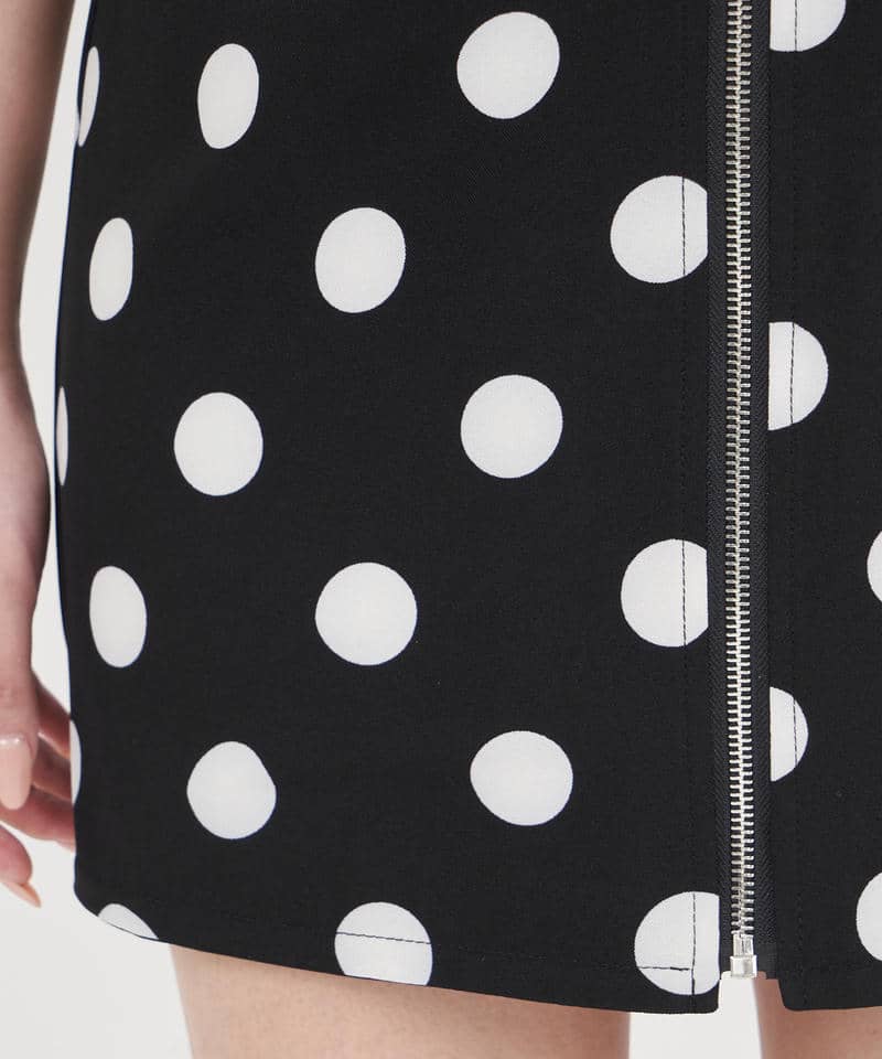 ZIPリバーシブルミニスカート 詳細画像 ブラック 6