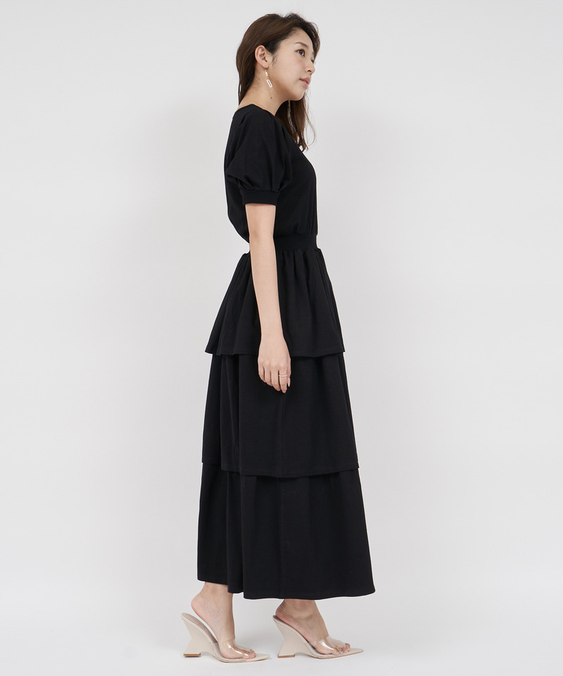 カットティアードワンピース 詳細画像 オフホワイト 2