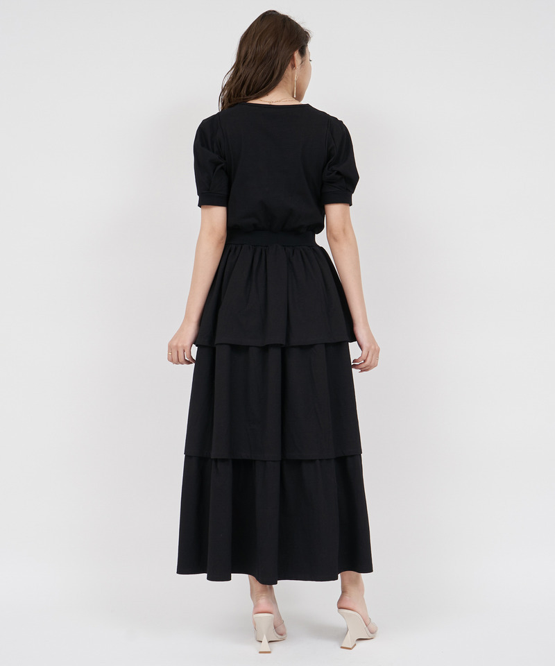 カットティアードワンピース 詳細画像 オフホワイト 3