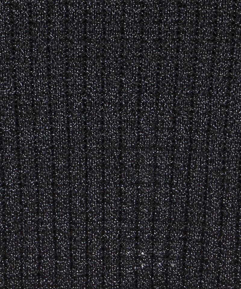 透かし編みニットマキシワンピース 詳細画像 ブラック 6