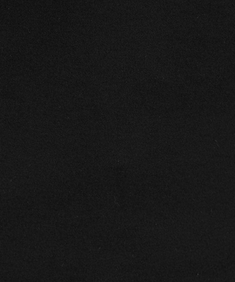 リボンワンショル配色カットトップス 詳細画像 ブラック 6