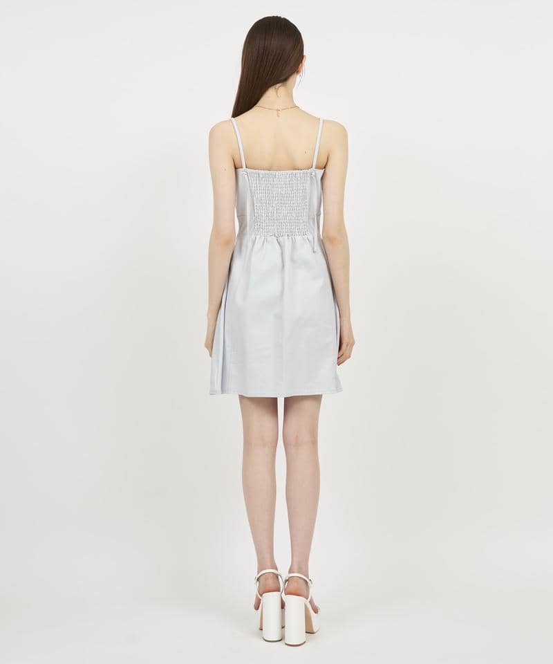 キャミフレアミニワンピース 詳細画像 ライトグレー 3