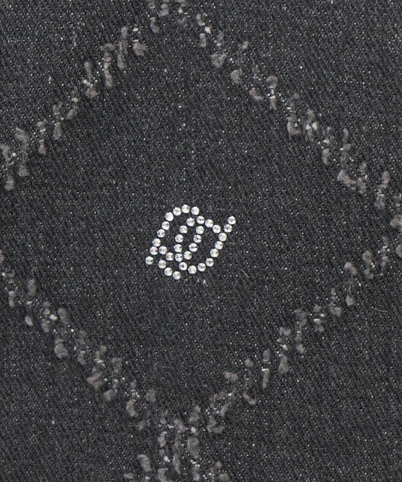 デザインデニムタイトスカート 詳細画像 ブラックデニム 6