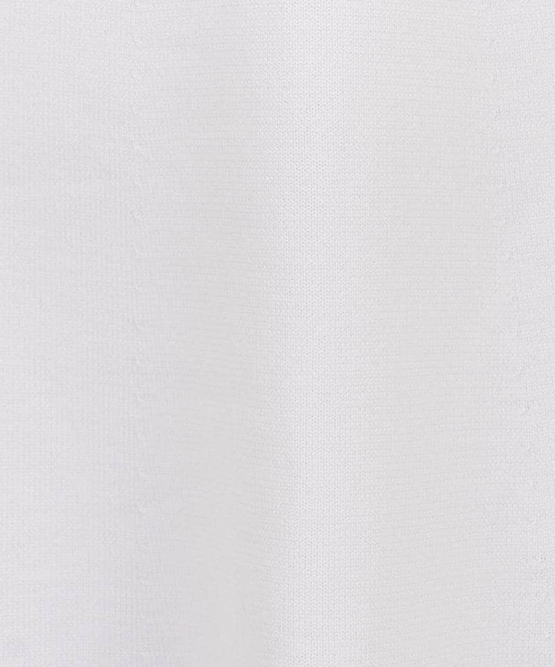 【丈が選べる】ビジュー衿付ニットワンピース 詳細画像 パープル 6