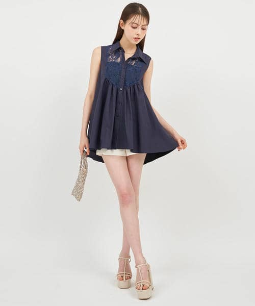 イレヘムレースブラウス 詳細画像