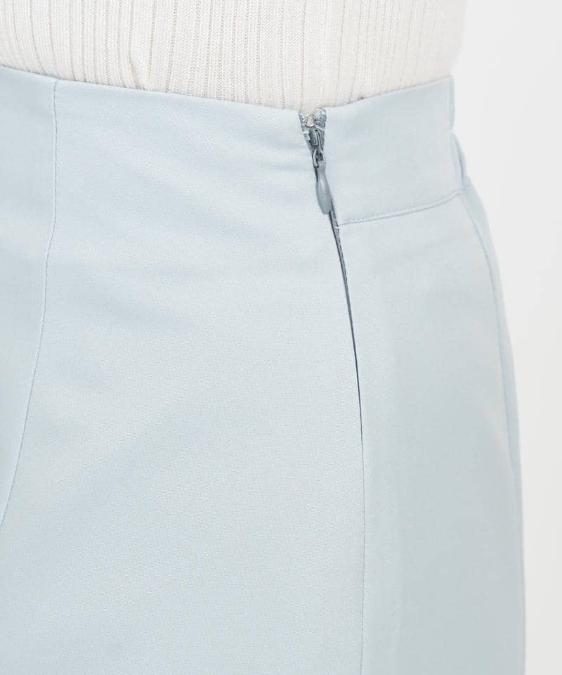 パールシアーヘムマーメイドスカート 詳細画像 ブルー 6