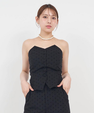 ドットビスチェ