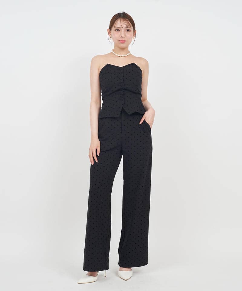 ドットビスチェ 詳細画像 ブラック 2