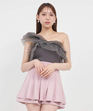 3wayフリルベアトップス