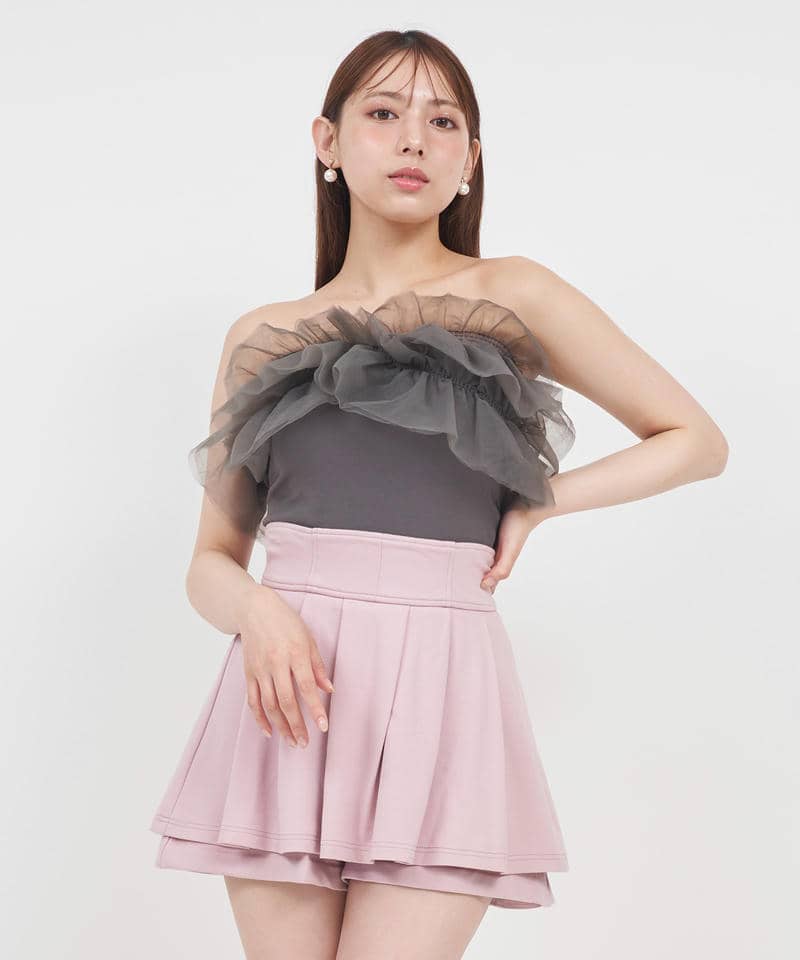 3wayフリルベアトップス 詳細画像 グレー 7