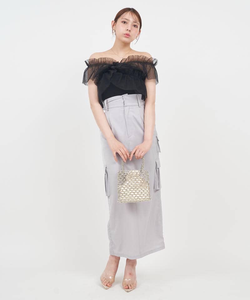 3wayフリルベアトップス 詳細画像 ブラック 2