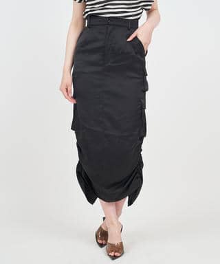 カーゴロングタイトスカート