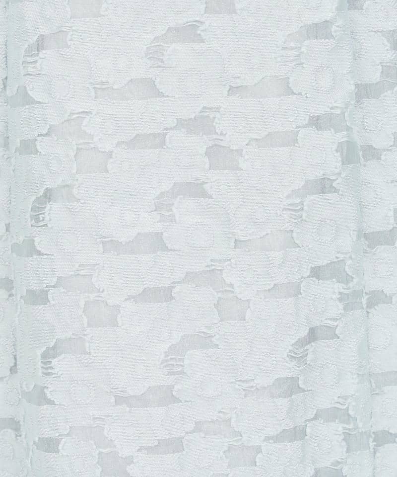 チュールドッキングジャガードマーメイドワンピース 詳細画像 グリーン 9