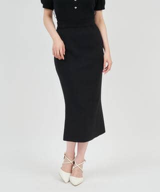 スリットタイトニットスカート