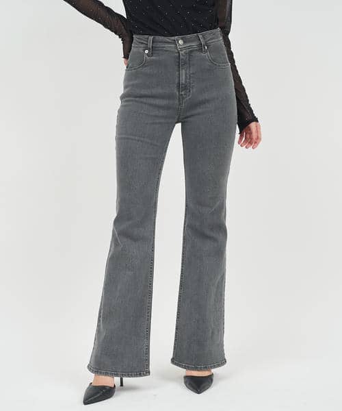 フレアデニムパンツ 詳細画像