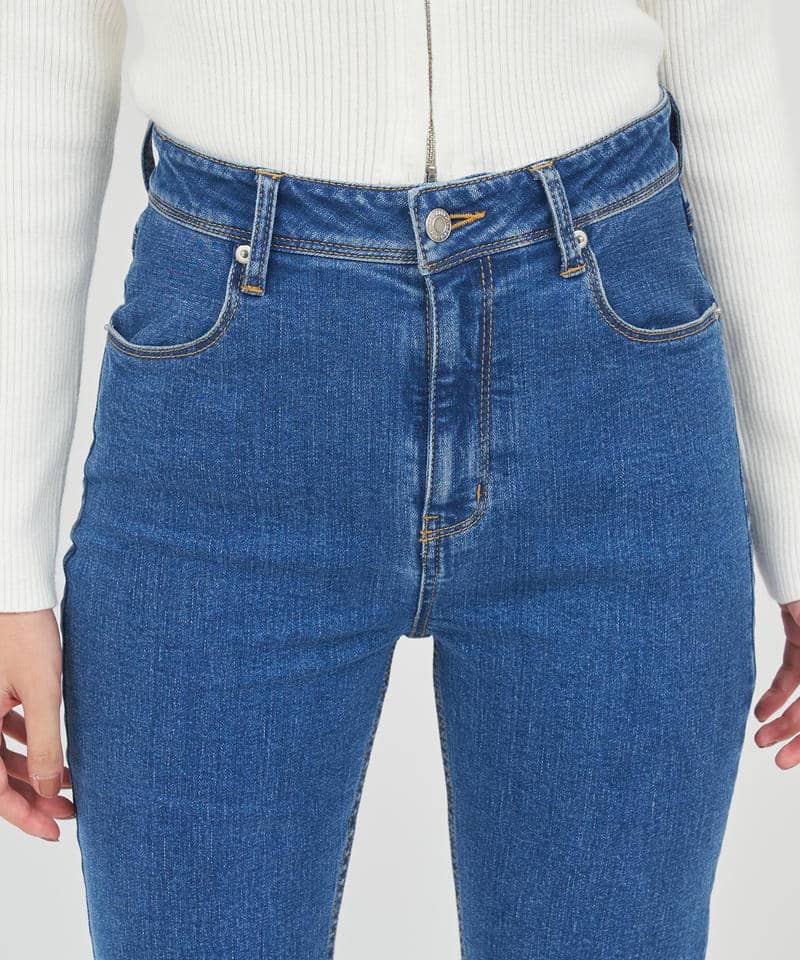 フレアデニムパンツ 詳細画像 デニムブルー 4