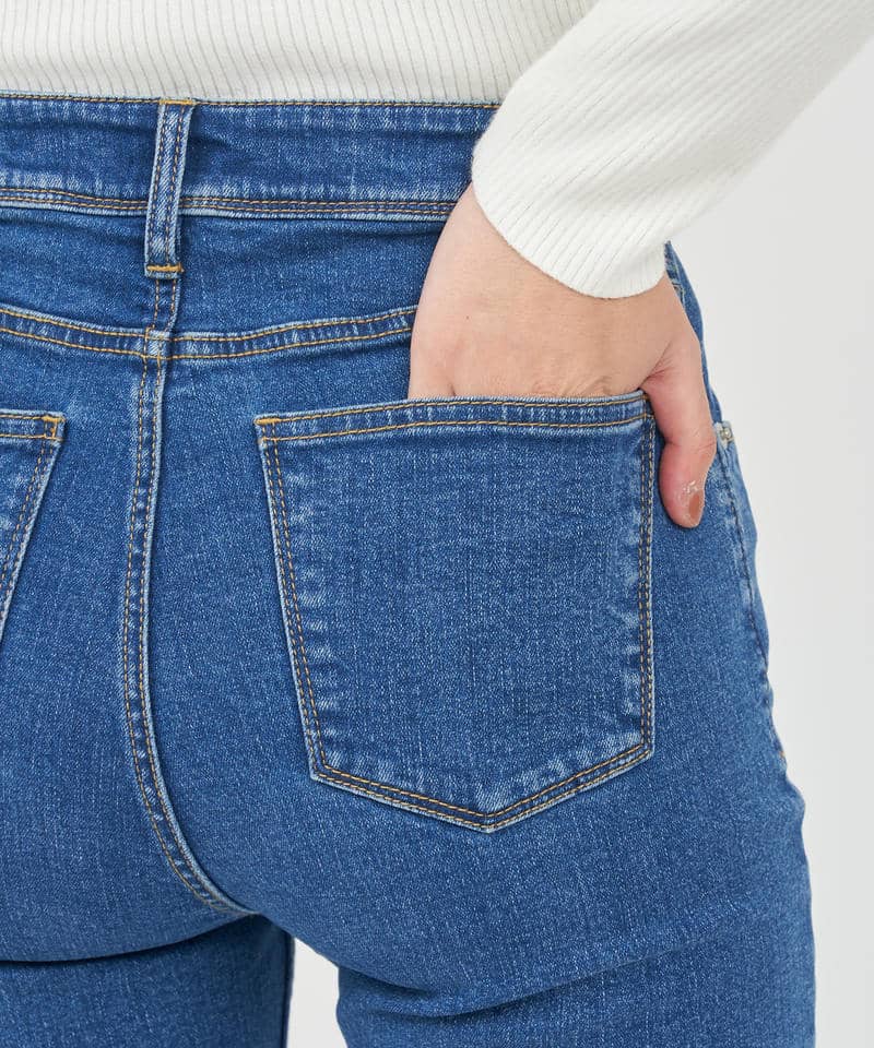 フレアデニムパンツ 詳細画像 デニムブルー 6