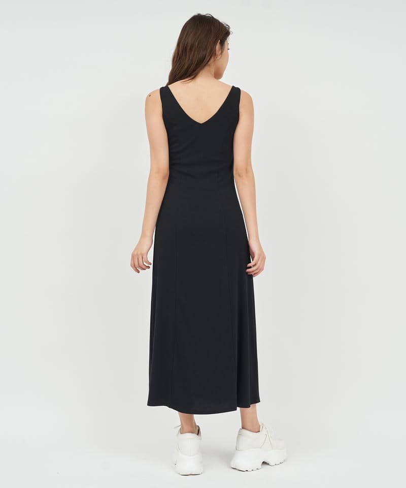 ボレロ付ビジューストラップワンピース 詳細画像 ブラック 5