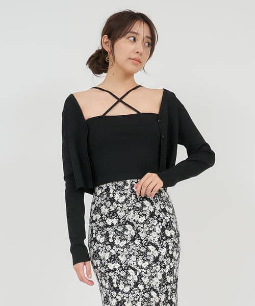 クロスキャミカーデアンサンブル 詳細画像