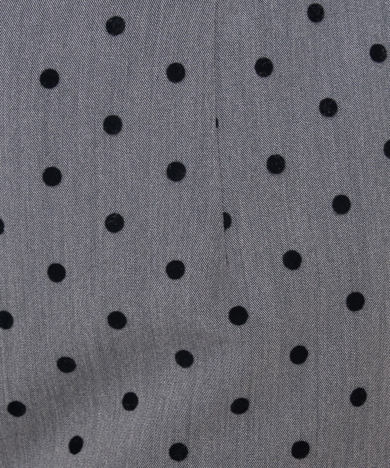 ドットワイドパンツ 詳細画像 ブラック 7