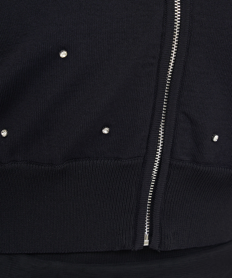 ビジューニットパーカー 詳細画像 ピンク 6