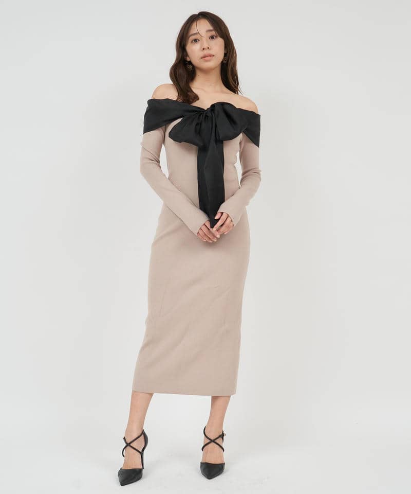 プレゼントワンピース 詳細画像 ベージュ 2