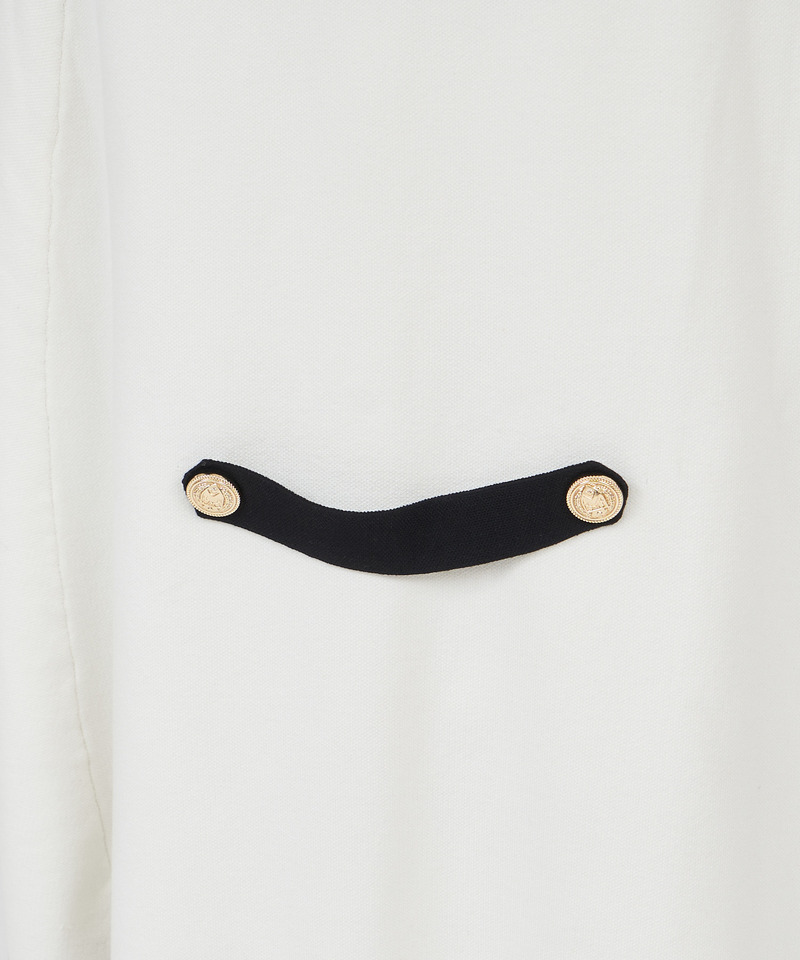 配色ニットケープジャケット 詳細画像 ブラウン 7