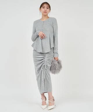 ドロストスリットスカート