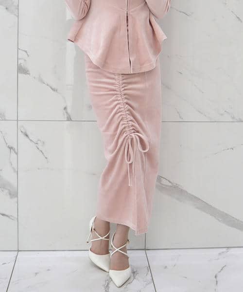 ドロストスリットスカート 詳細画像