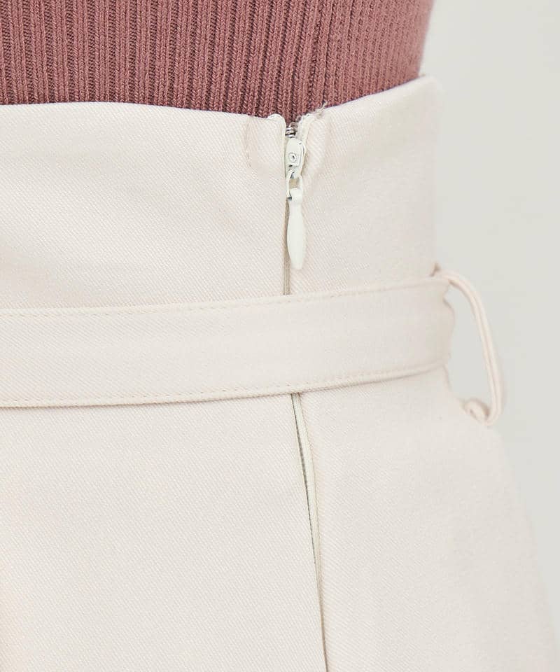 コルセット風ドッキングチュールスカート 詳細画像 オフホワイト 6