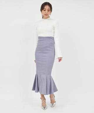 ガムストレッチマーメイドスカート&rsquo;24a