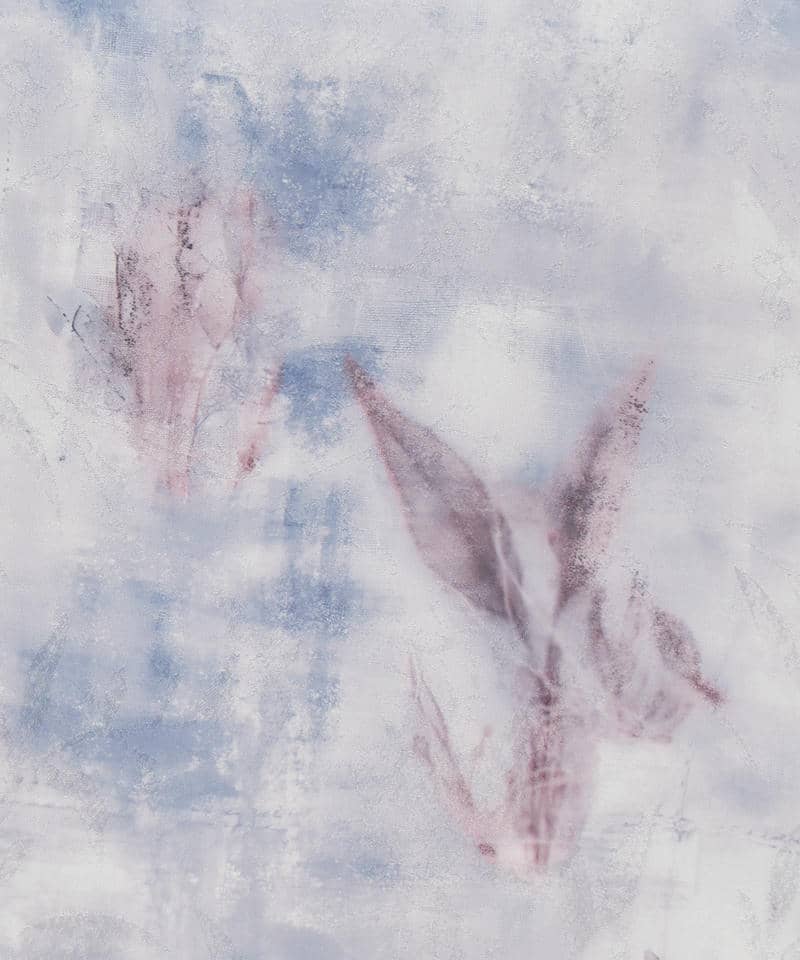 ニュアンス柄タイトフレアスカート 詳細画像 ブルー 6