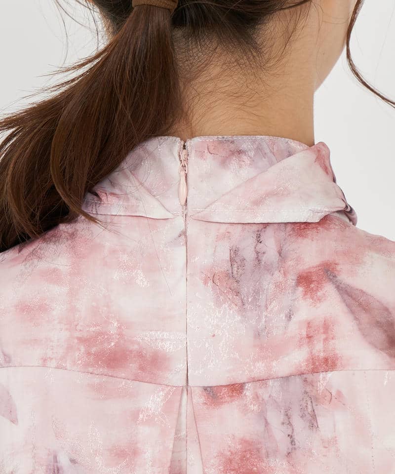 ニュアンス柄3wayブラウス 詳細画像 ピンク 5