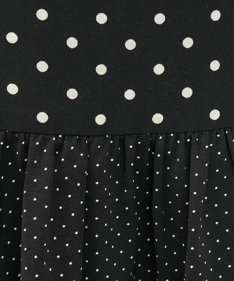 ラッフルフリルロングスカート 詳細画像 ブラック系 7