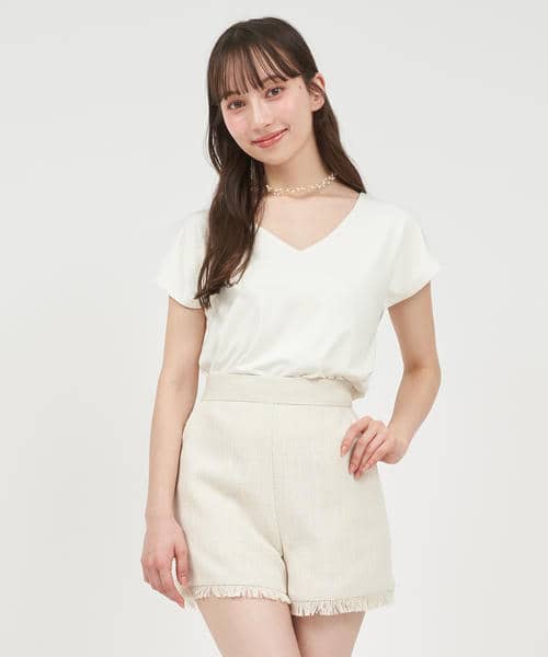 シンプルTシャツ 詳細画像