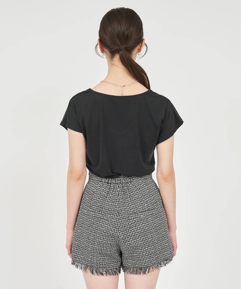 シンプルTシャツ 詳細画像 ブラック 3