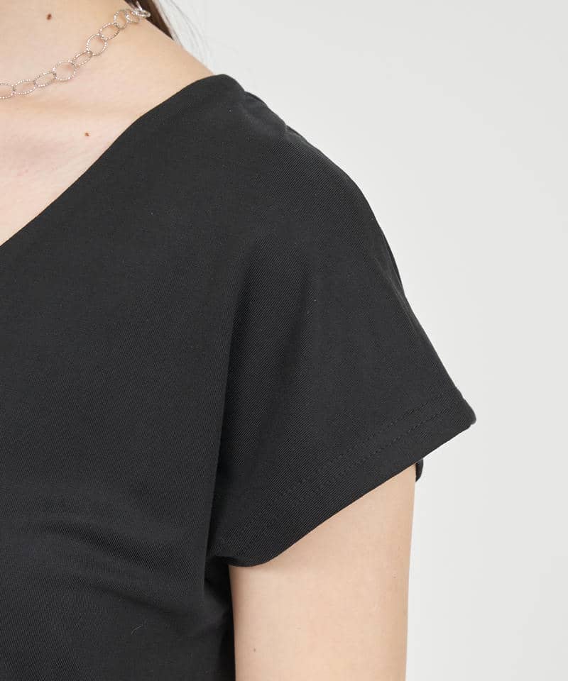 シンプルTシャツ 詳細画像 ブラック 5