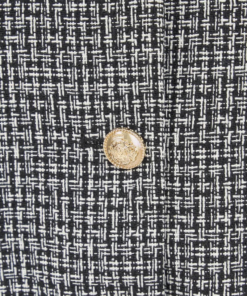 サマーツイードシャツジャケット 詳細画像 ブラック 7