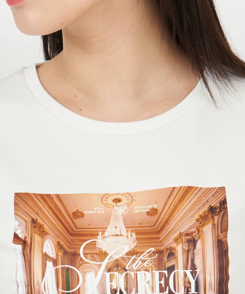 ル・パルプリントTシャツ 詳細画像 オフホワイト 4