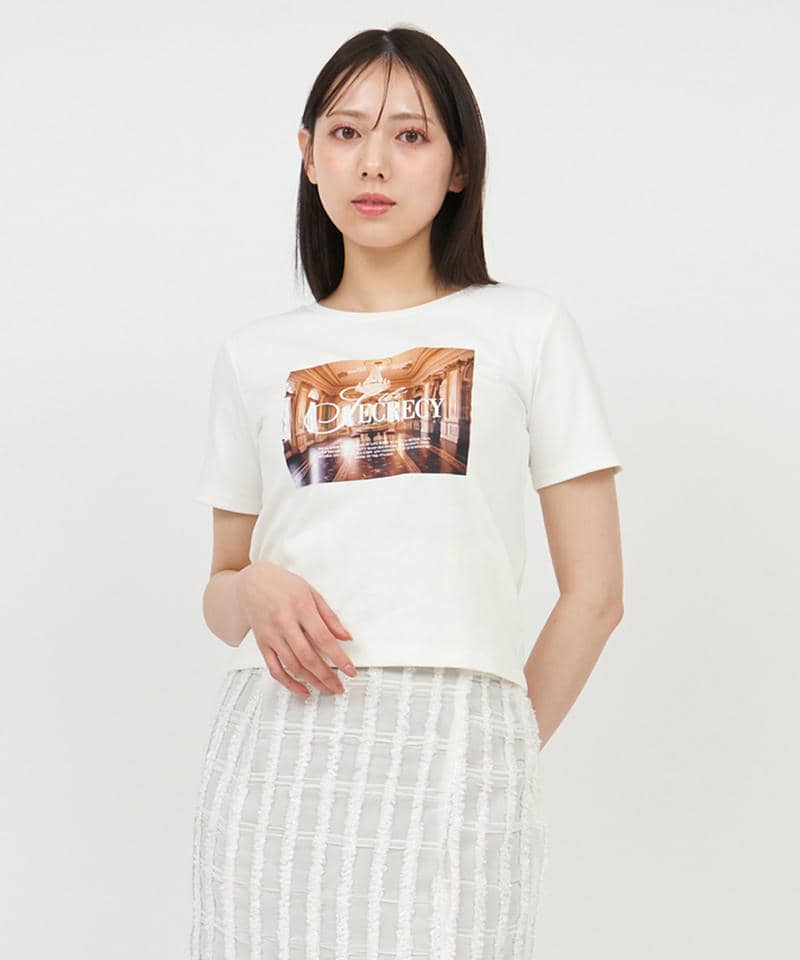 ル・パルプリントTシャツ 詳細画像 オフホワイト 7