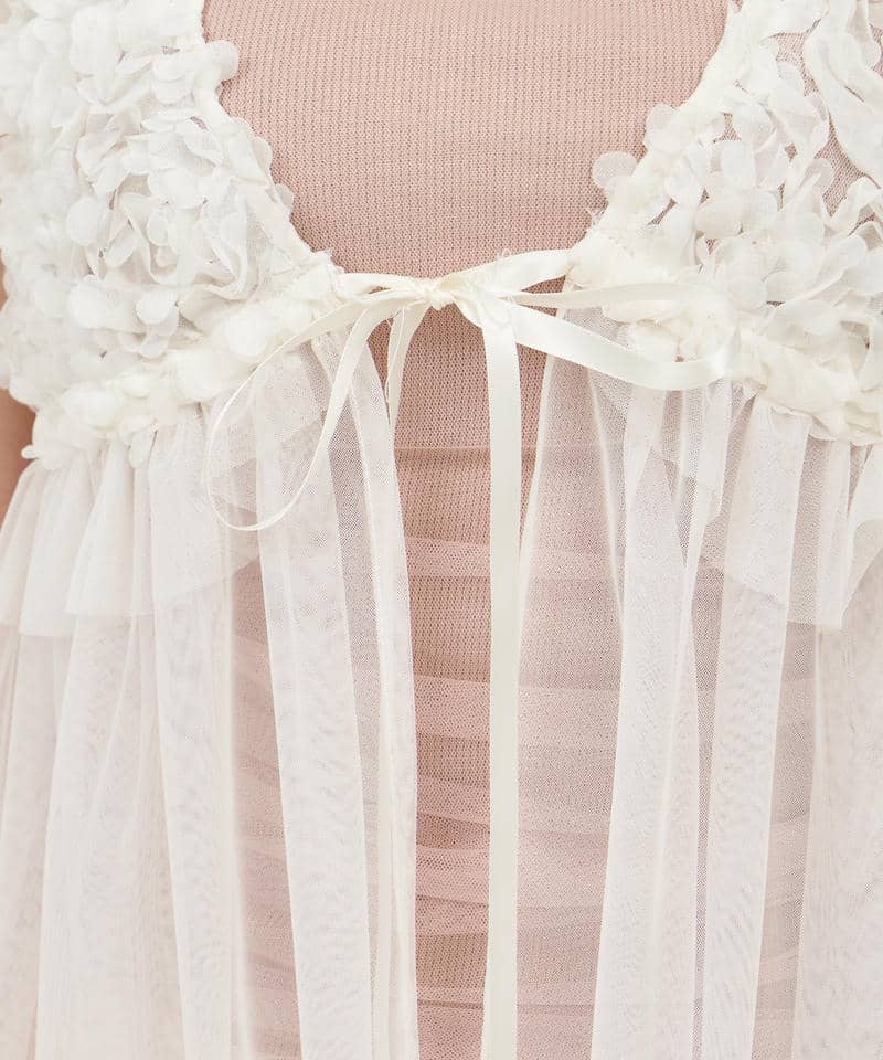 3Dフラワージレ 詳細画像 オフホワイト 5