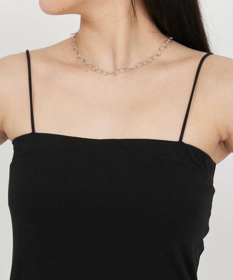 カップ付ギャザータイトワンピース 詳細画像 ブラック 4