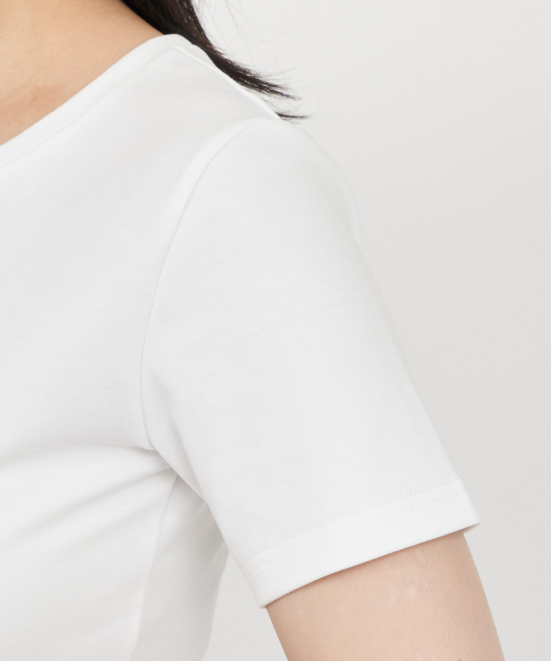 ドットチュールロゴTシャツ 詳細画像 ピンク 6